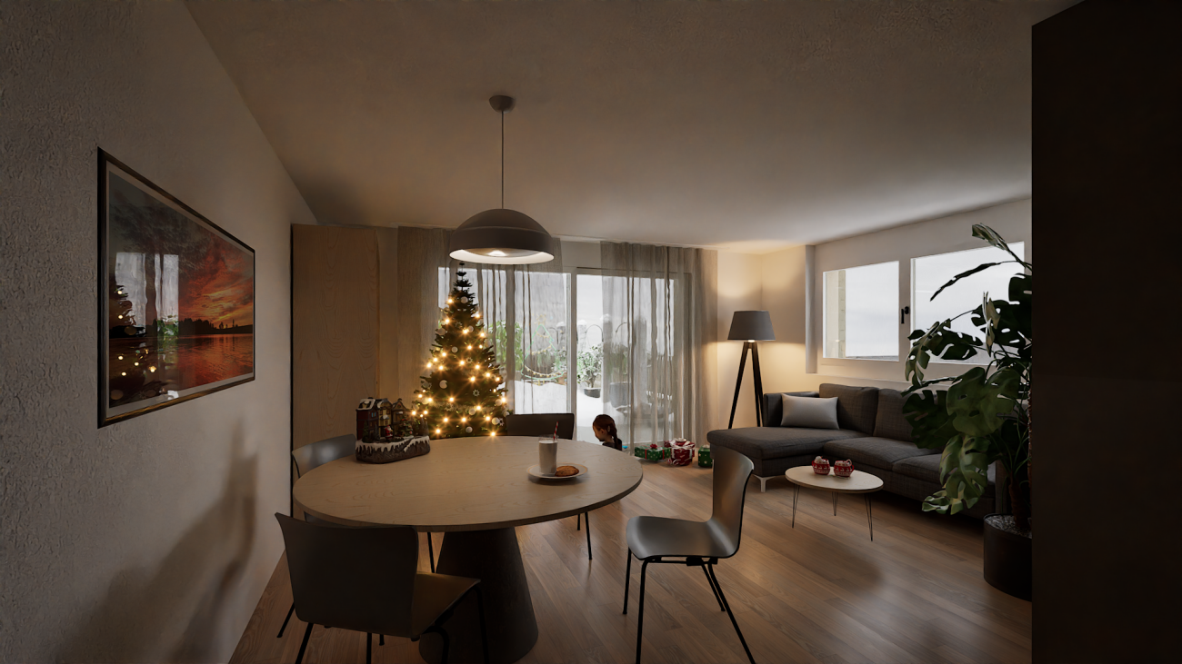 Exklusive Attikawohnung mit Panoramaterrasse in Brig-Glis - Bild 2