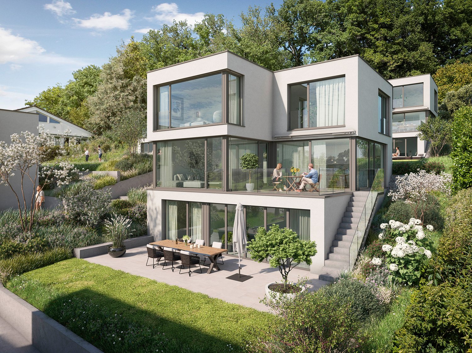 Freistehendes Einfamilienhaus mit Garten (Haus 5) in Münchenstein - Bild 5