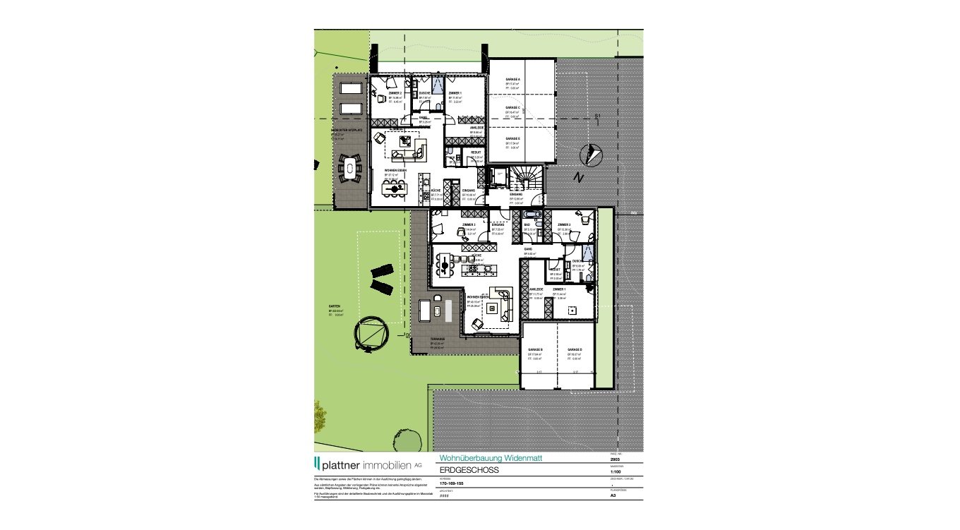 4.5 Zimmer Erdgeschosswohnung mit 412m2 Landanteil - Bild 9