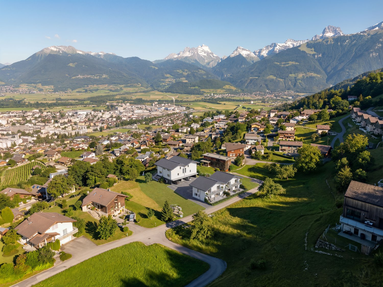 Choëx - Nouvelle promotion - Résidence Balcons des Alpes - Villa 6.5 pièces - B2 - Bild 3