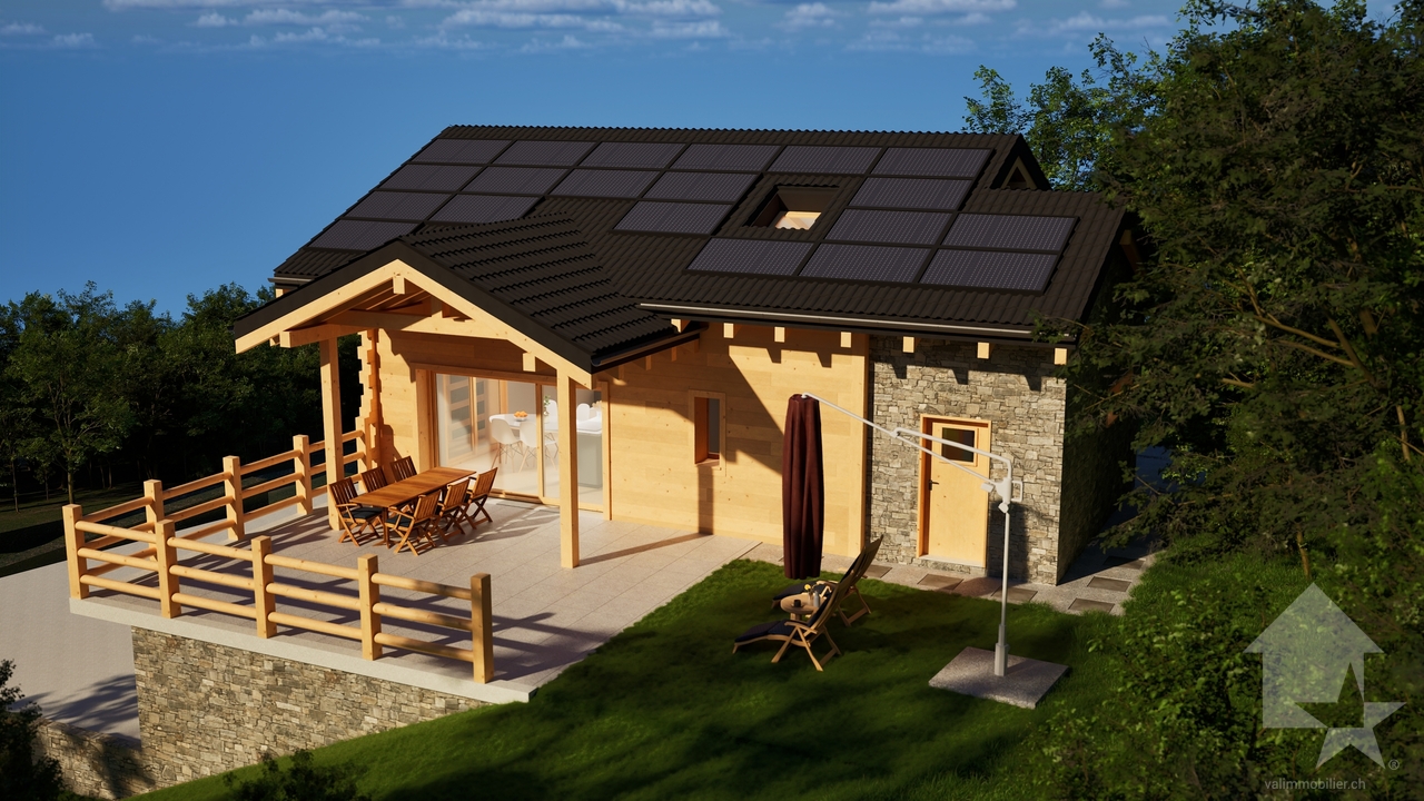 3 chalets d'exceptions à construire dans un écoquartier à La Tzoumaz - Bild 8