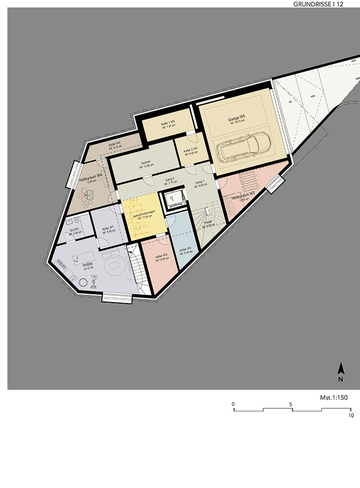 Helle und grösszügige 2.5-Zimmer-Wohnung mit Weitsicht und Garten mit 63qm - W2 -  Bild 7