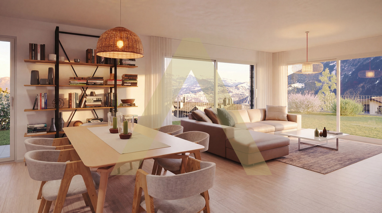 Villa familiale avec vue imprenable sur la vallée - Bild 1