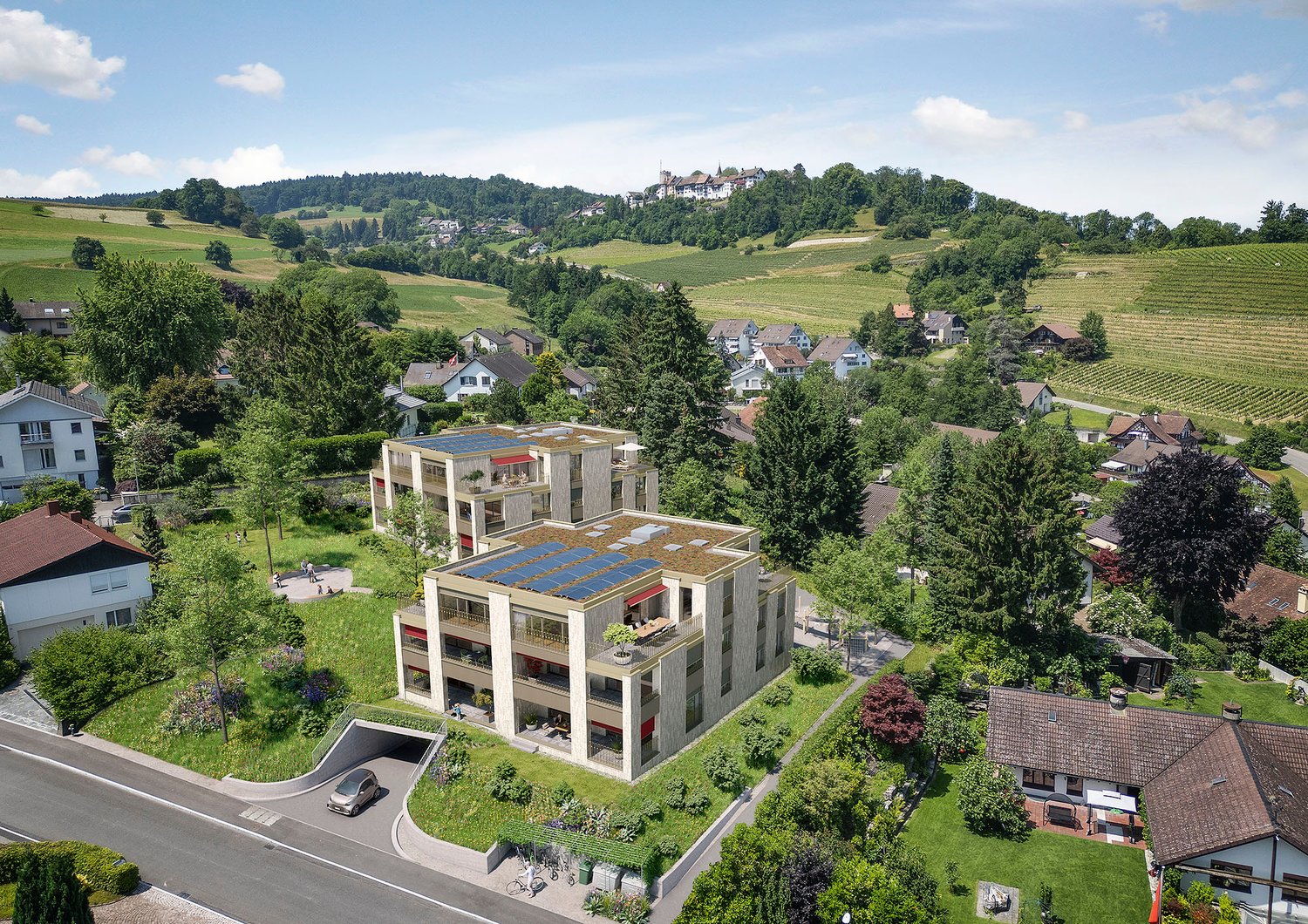 Ihr neues Zuhause in Dielsdorf - attraktive Eigentumswohnung - Aussenansicht