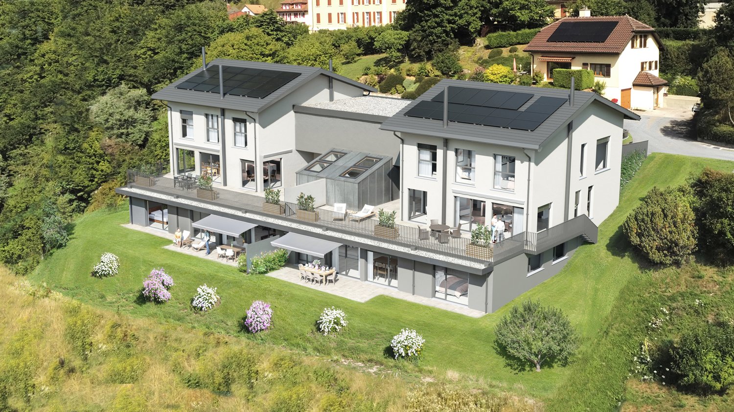 Magnifique appartement 4.5 pièces avec vue à Vallorbe -  Bild 2