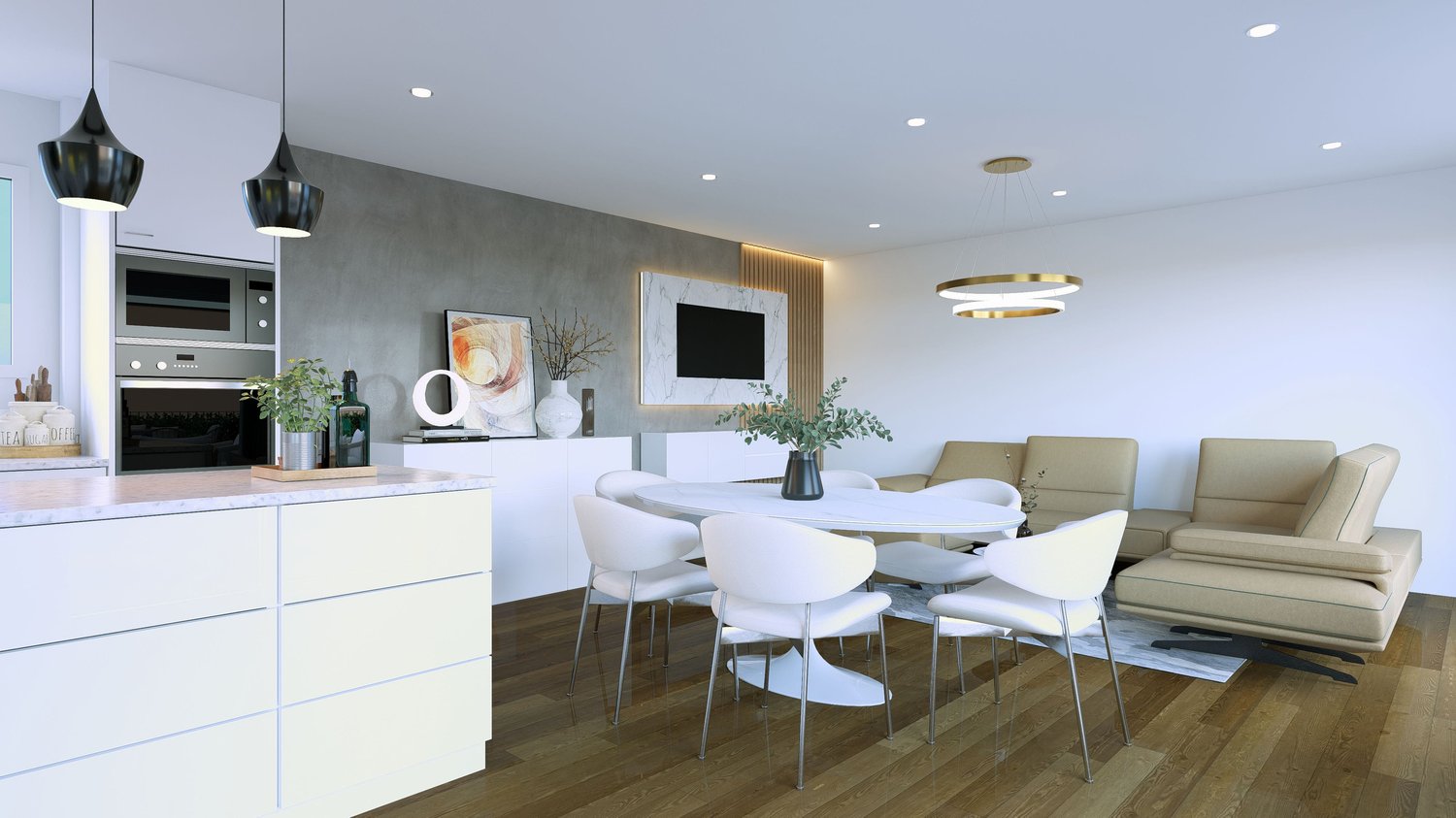 Neubau an sonniger Lage  modernes 5.5-Zimmer-Einfamilienhaus mit viel Licht und grosszügiger Terrasse - Bild 4