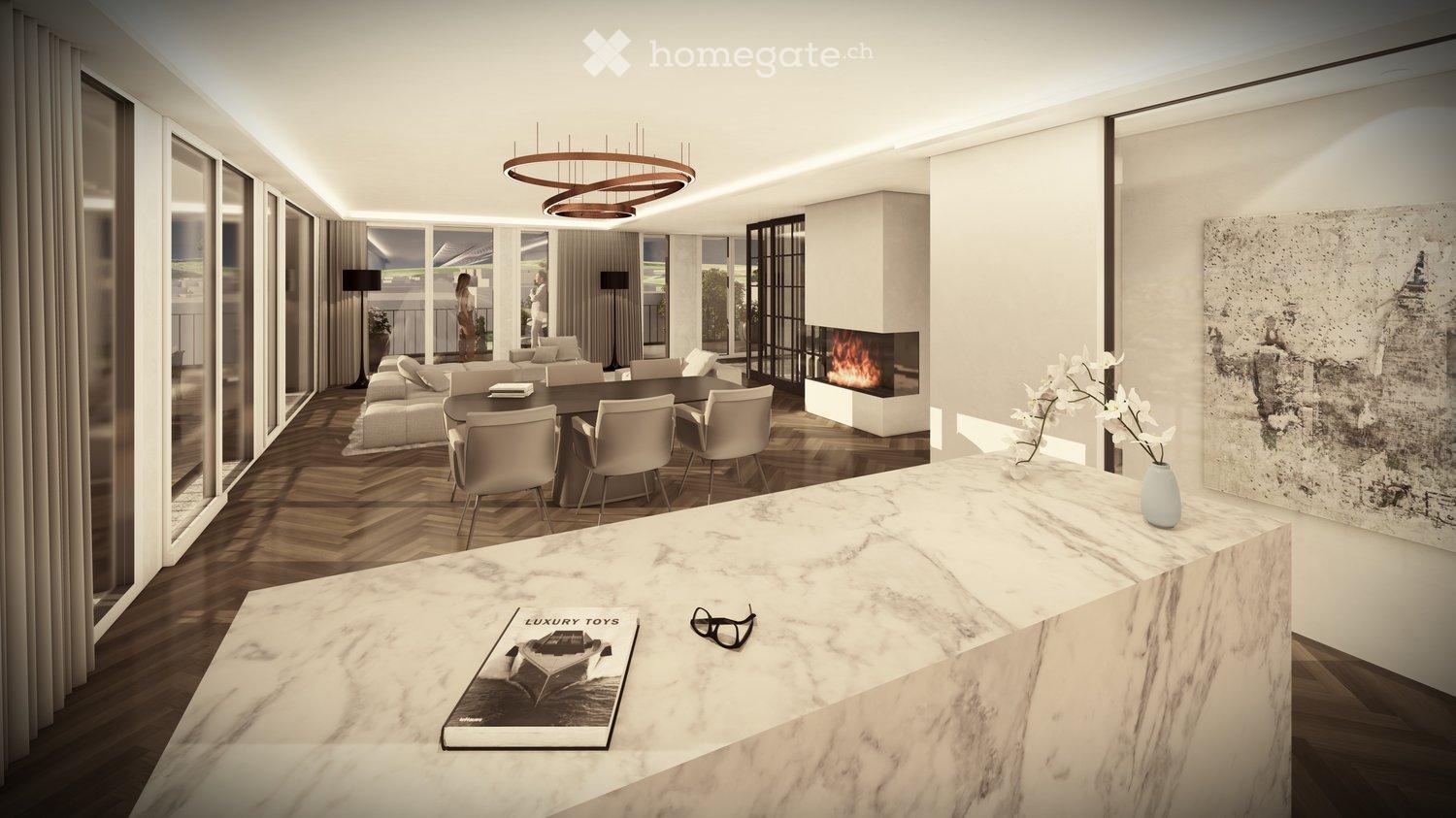 "PHOENIX" - luxuriöse Penthouse Wohnung mit Panoramaterrasse in Oberwil (BL) - Bild 5