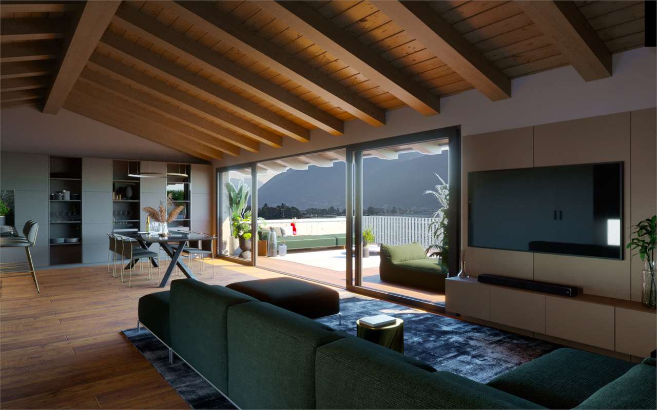 Esclusiva Residenza Fronte Lago con Terrazza Panoramica e Vista Mozzaf - Bild 4