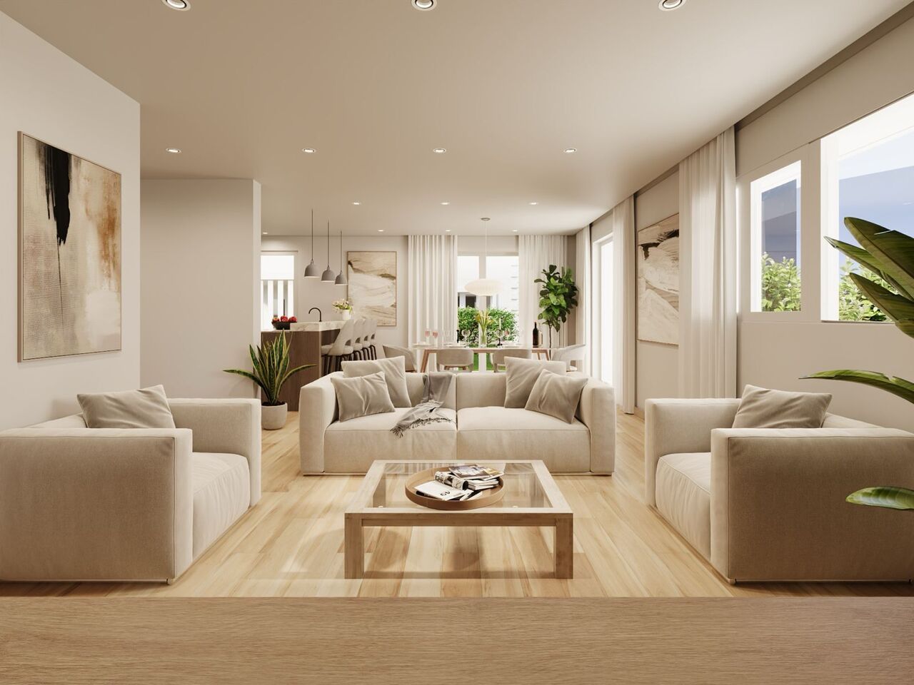 PERMIS DE CONSTRUIRE OBTENU - VILLA INDIVIDUELLE - VUE PANORAMIQUE - Bild 3