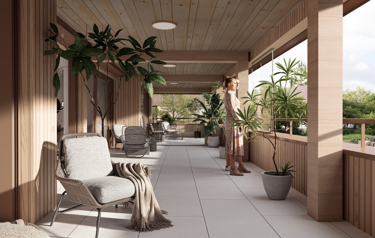 Wohnen im Park - Fünf luxuriöse Eigentumswohnungen in Goldach -  Bild 9