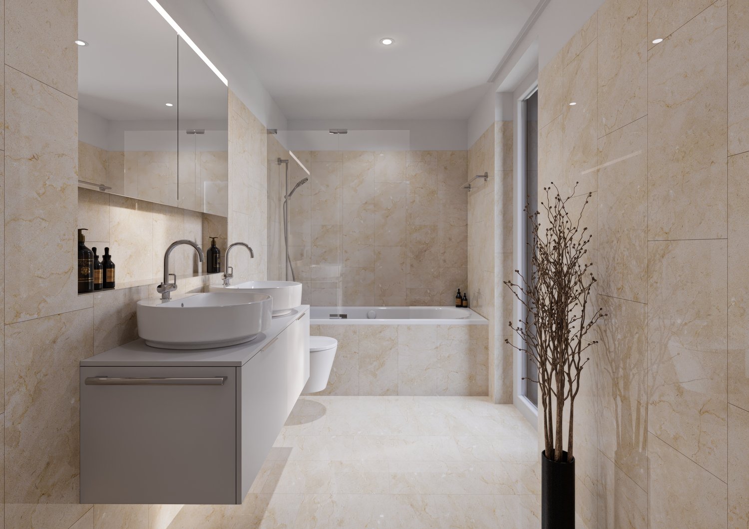 Exklusive 2.5-Zimmer-Gartenwohnung im Neubau CIRCLE SEVEN - Bild 6