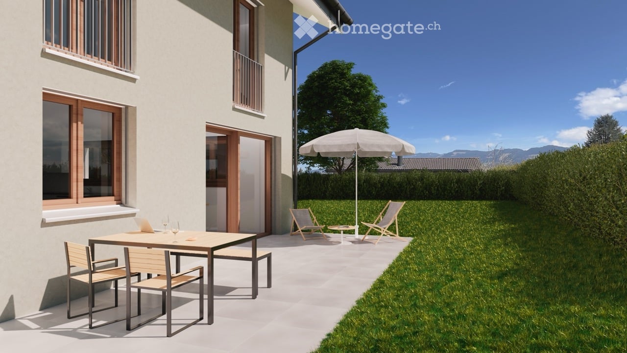 3 villas mitoyennes de 5.5 pièces à vendre à Marsens -  Bild 3