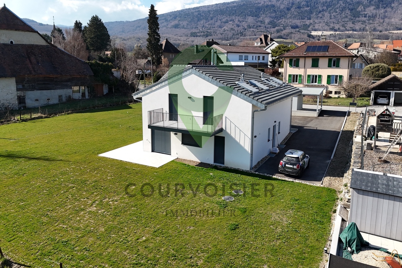 Magnifique villa jumelle neuve avec panorama sur la chaîne des Alpes - Bild 9