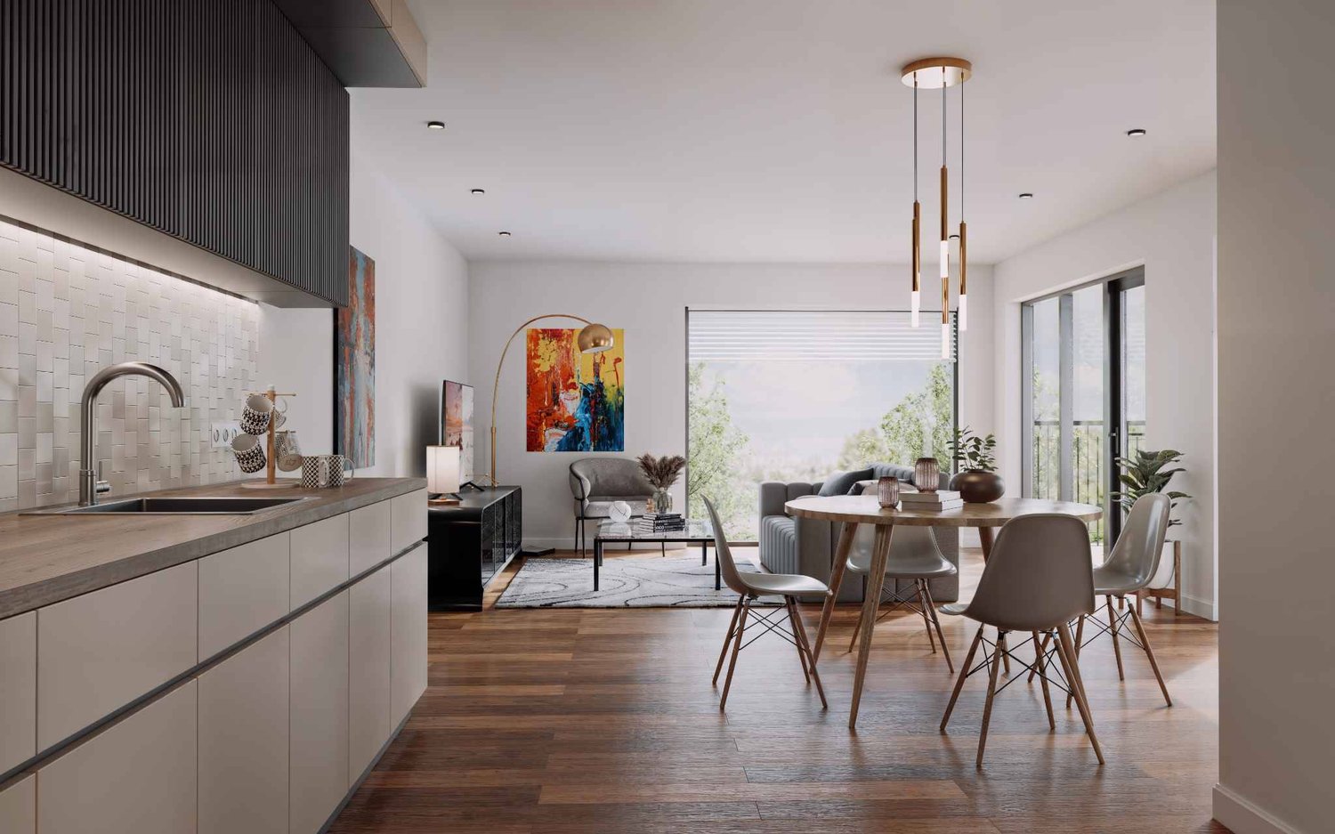 Superbe appartement de 4.5 pièces avec jardin - Bild 5