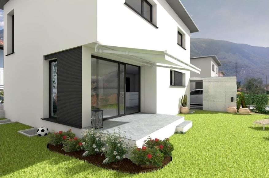 Villetta unifamiliare con giardino e vista aperta - Bild 2