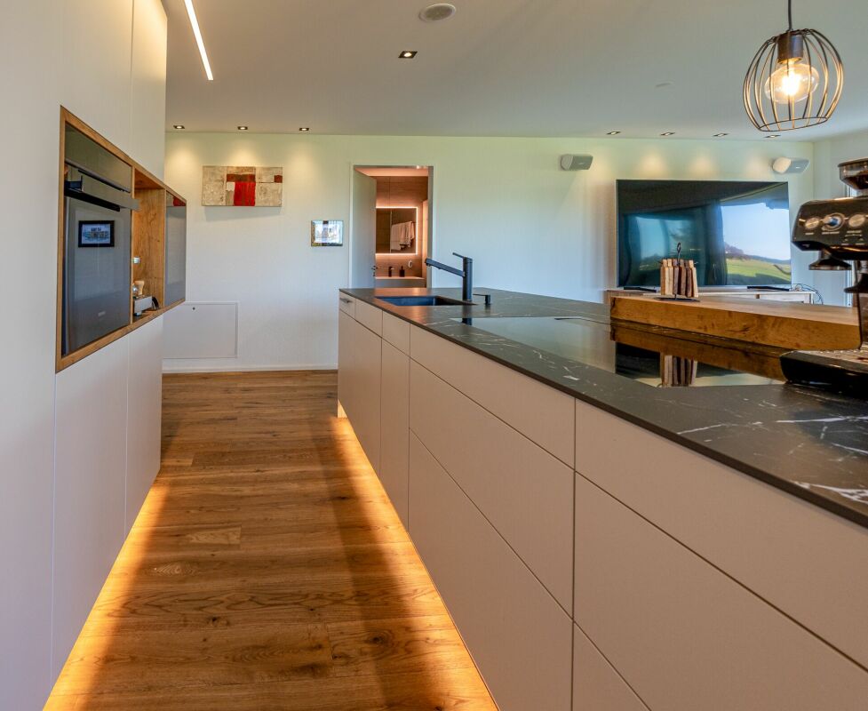 3.5-Zimmer-Gartenwohnung in Amriswil mit Blick ins Grüne (Landwirtschaftszone) - Küche