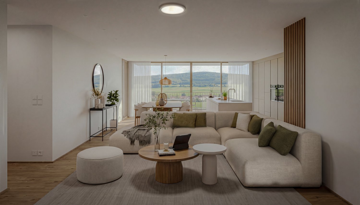 Neubauprojekt AURELIA Erlinsbach AG – 4.5 Zimmer Loggiawohnung A.01 -  Bild 6