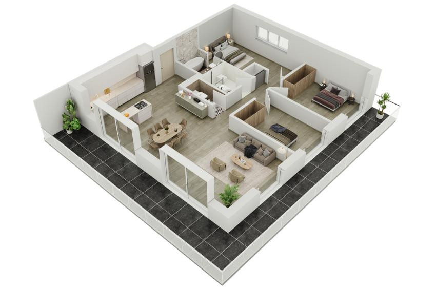 Derniers lots disponibles! Magnifiques appartement de 4,5 pièces avec jardin -  Bild 4