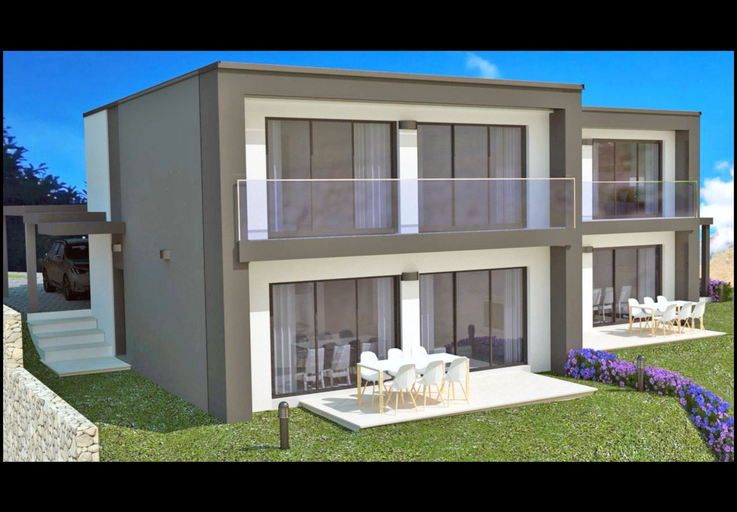 MODERNA VILLA 4.5 LOCALI DI NUOVA EDIFICAZIONE A CLARO -  Bild 2