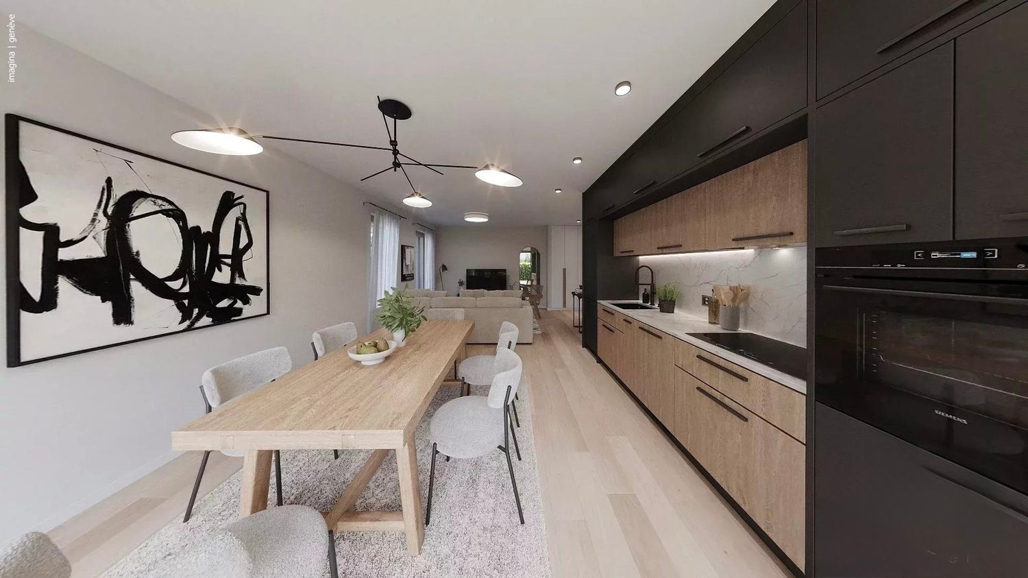 Appartement contemporain avec rooftop et jardin privé. - Bild 6