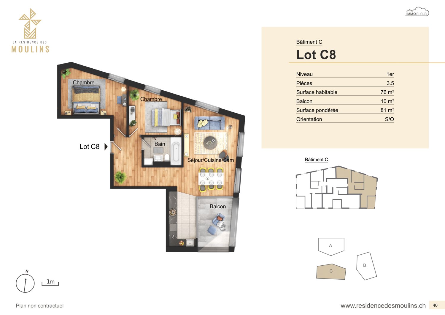 3.5 pièces avec grand balcon : Chantier ouvert ! - Bild 2