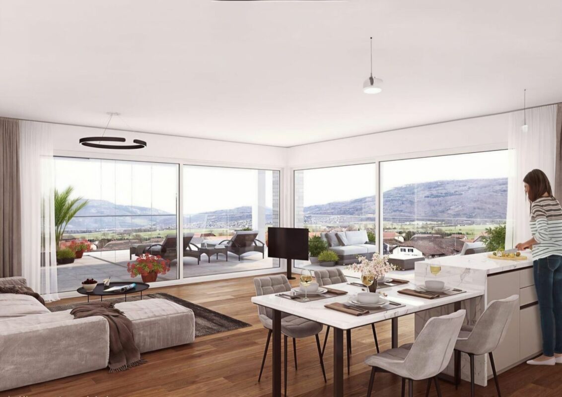 Hochwertige 1. Stock 2.5-Zimmer-Wohnung in attraktivem Neubau! - Bild 1