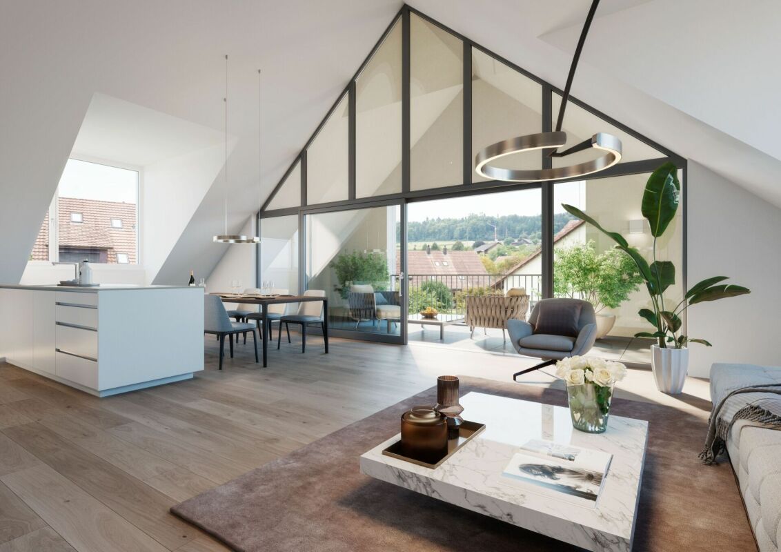 Neubauprojekt "centodue" Freienwil - Attraktives Wohnen im Dorfkern - Bild 5