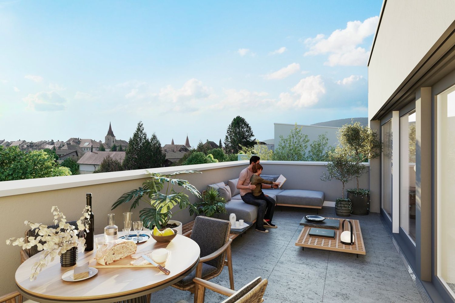 Villa moderne de 5.5 pièces en cours de construction au Landeron - Bild 4