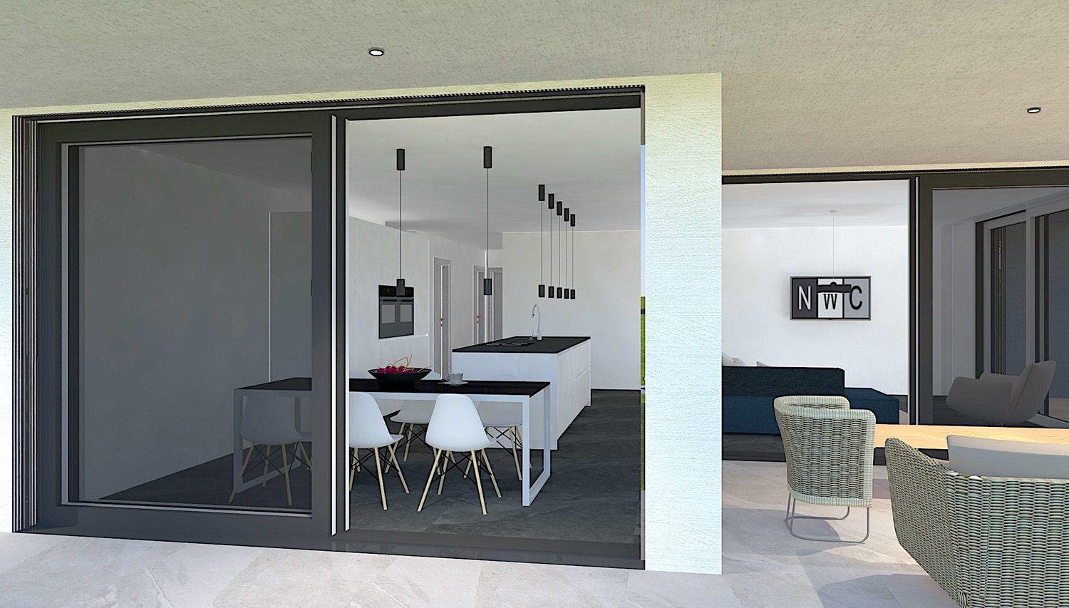 4.5 Zimmer Erdgeschosswohnung mit 412m2 Landanteil - Bild 6