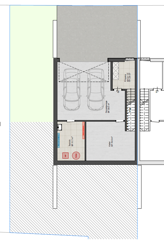 Modernes 5.5-Zimmer-Doppeleinfamilienhaus in Gurmels -  Bild 9