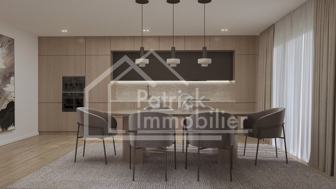 4.5 pièces neuf avec jardin et terrasse à Courtepin - cuisine