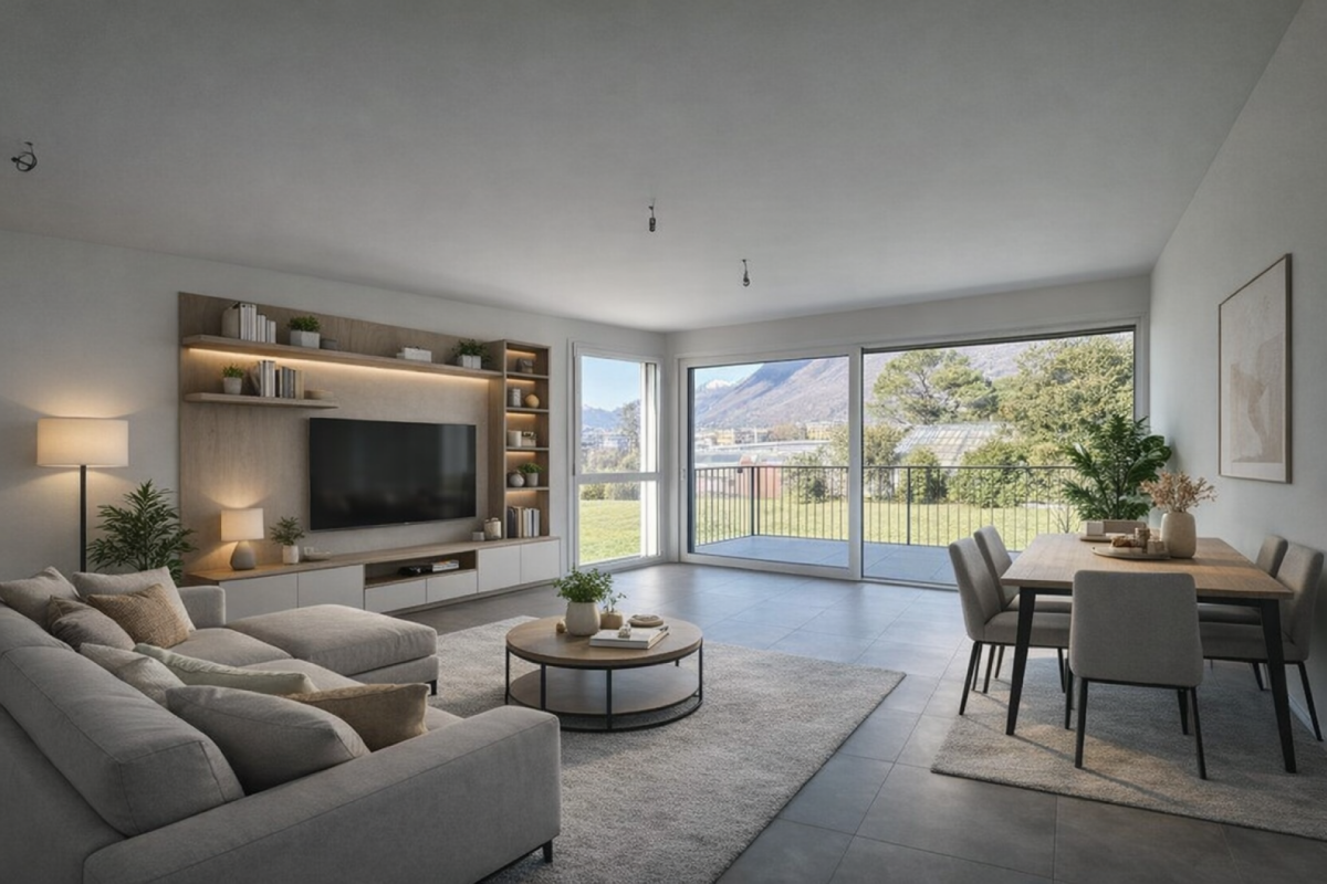 Nuovi appartamenti 4,5 locali con grande terrazza - Bild 1