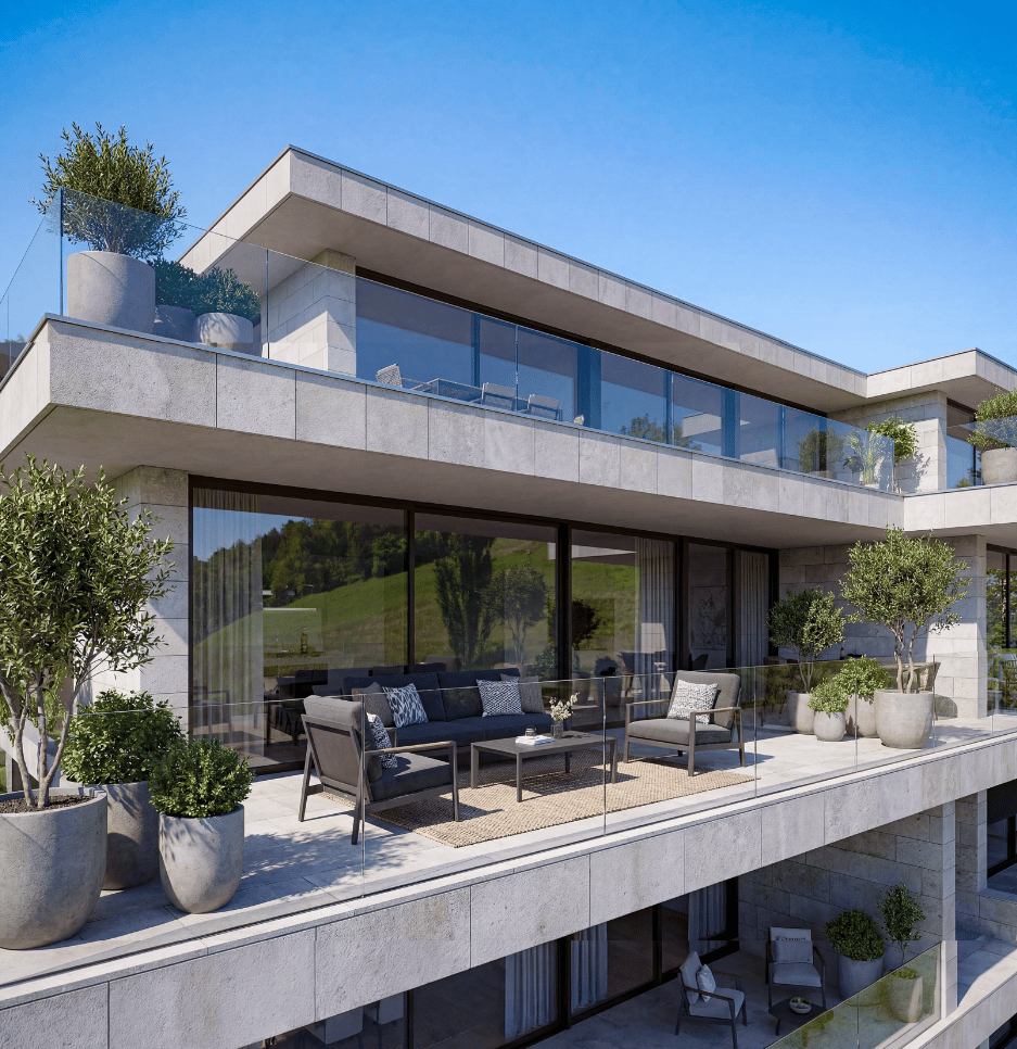 Luxuriöse 4.5-Zimmer Wohnung im Erdgeschoss mit 139 m² Wohnfläche und 60 m² Terrasse - Bild 2