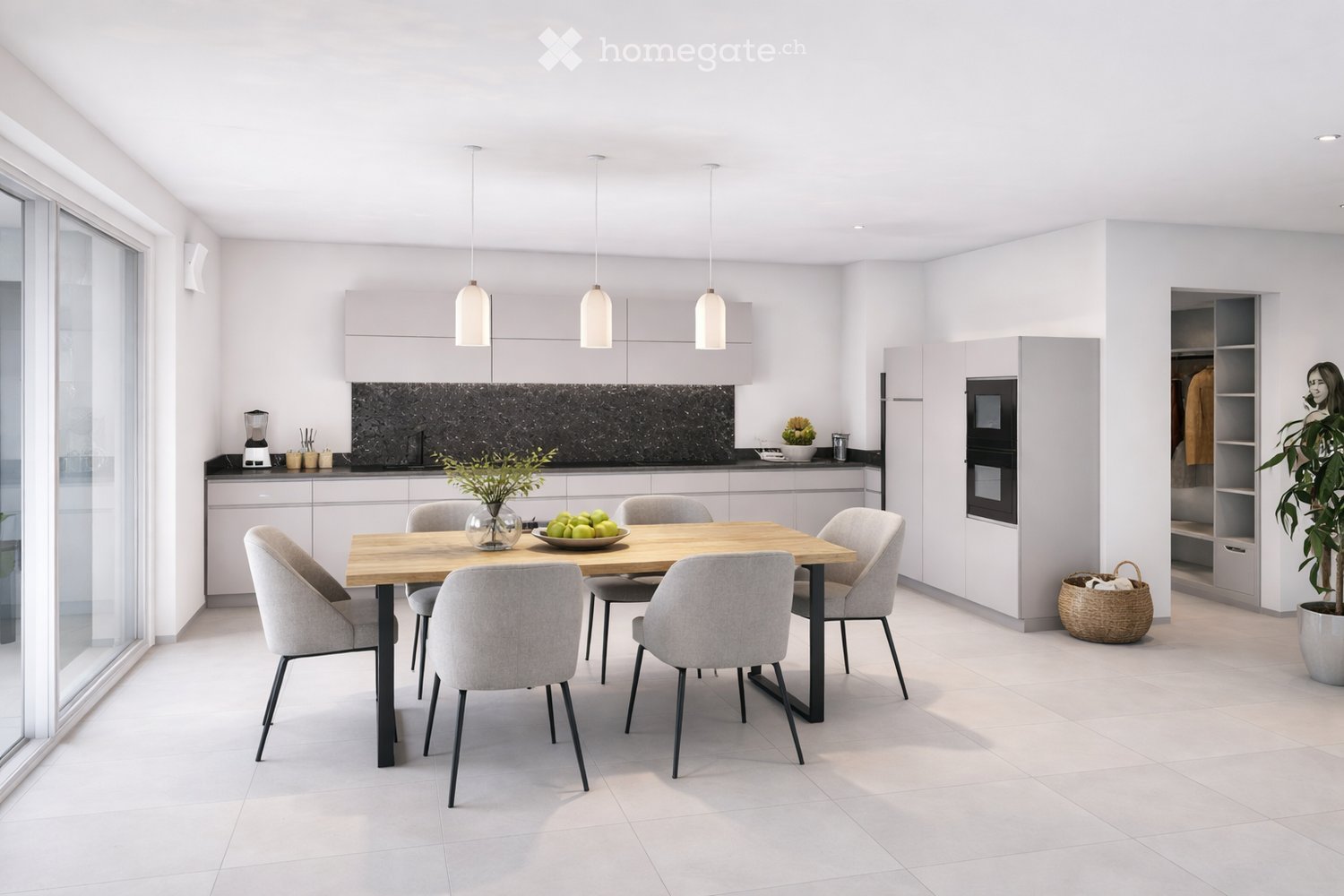 Traumhafte 3.5-Zimmer-Wohnung mit Fernsicht - Bild 3