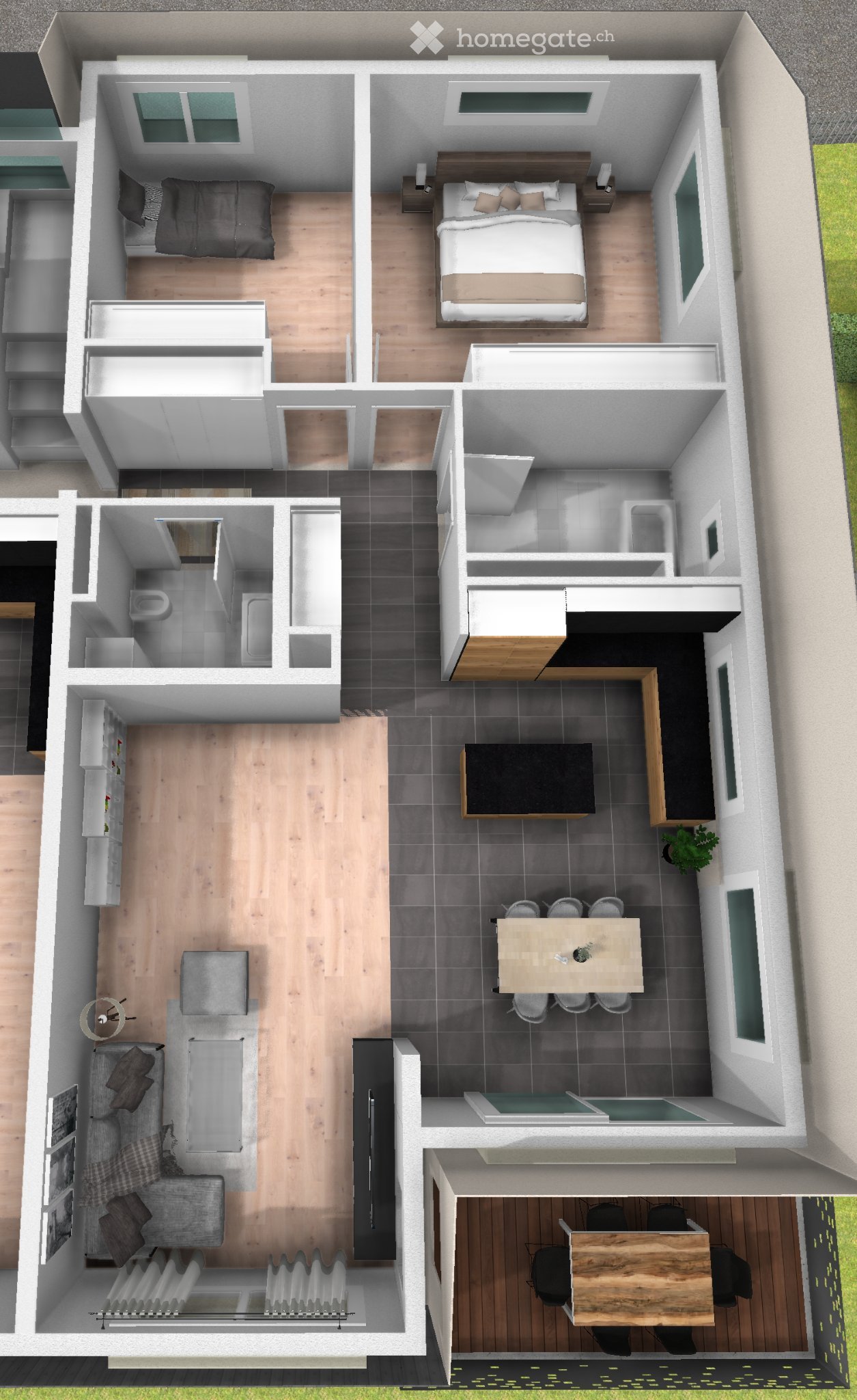 3.5 pièces dans nouvelle promotion immobilière à Apples - Bild 2