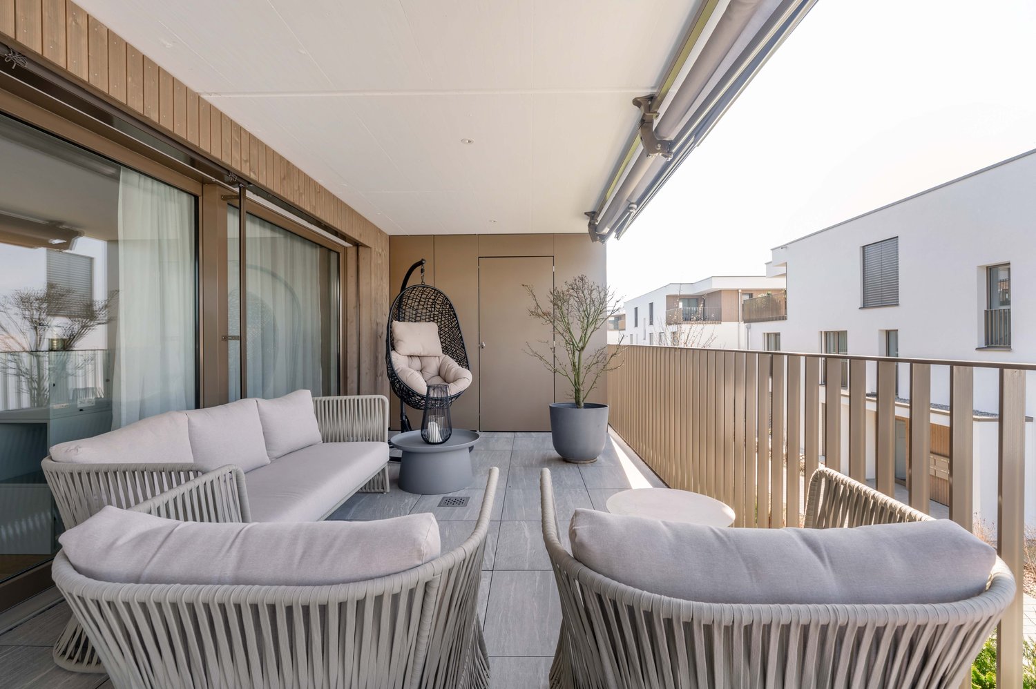 Zeitgemässes Wohnen in entspannter Lage - Balkon