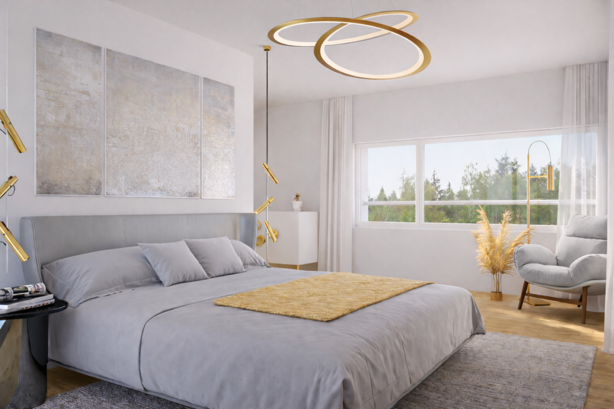 Moderne 4,5-Zimmer-Wohnung mit Balkon und atemberaubender Aussicht mitten in Lyss - Bild 2