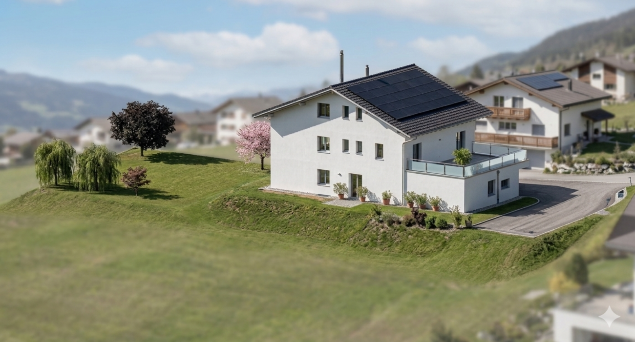 Vaste appartement en bordure de village - Bild 1