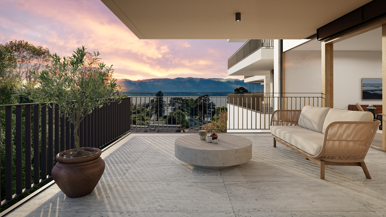 Appartement de 5 pièces avec terrasse et jardin privé -  Bild 1