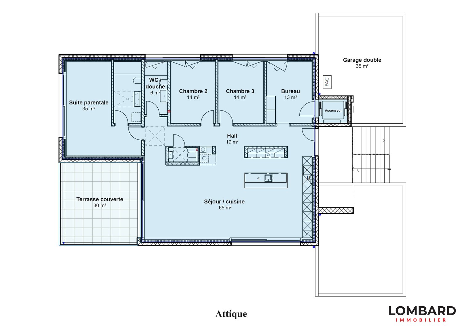 Magnifique attique neuf avec vue sur le lac - Bild 8