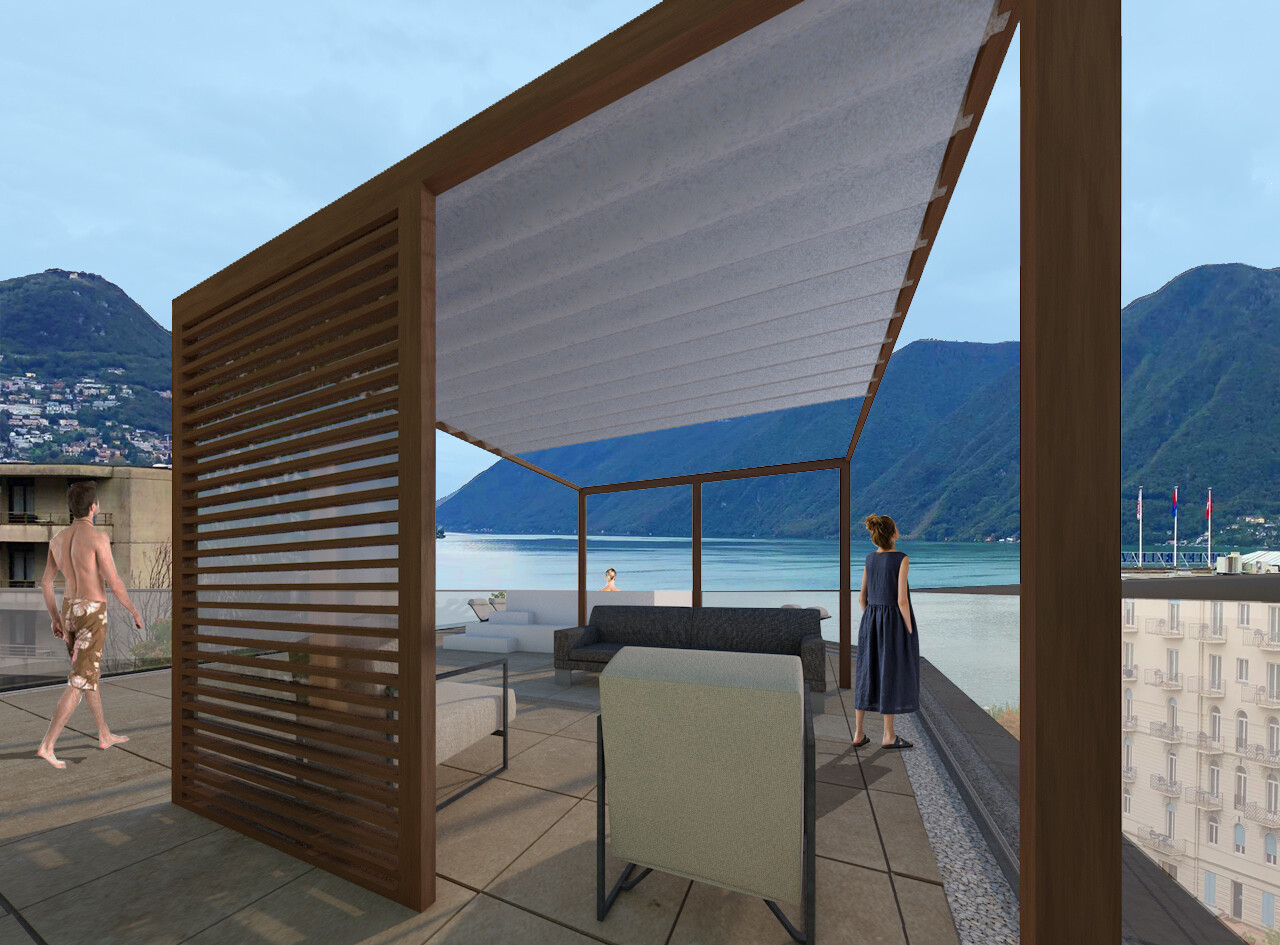 ESCLUSIVO APPARTAMENTO 3.5 CON GIARDINO IN CENTRO A LUGANO - Bild 5