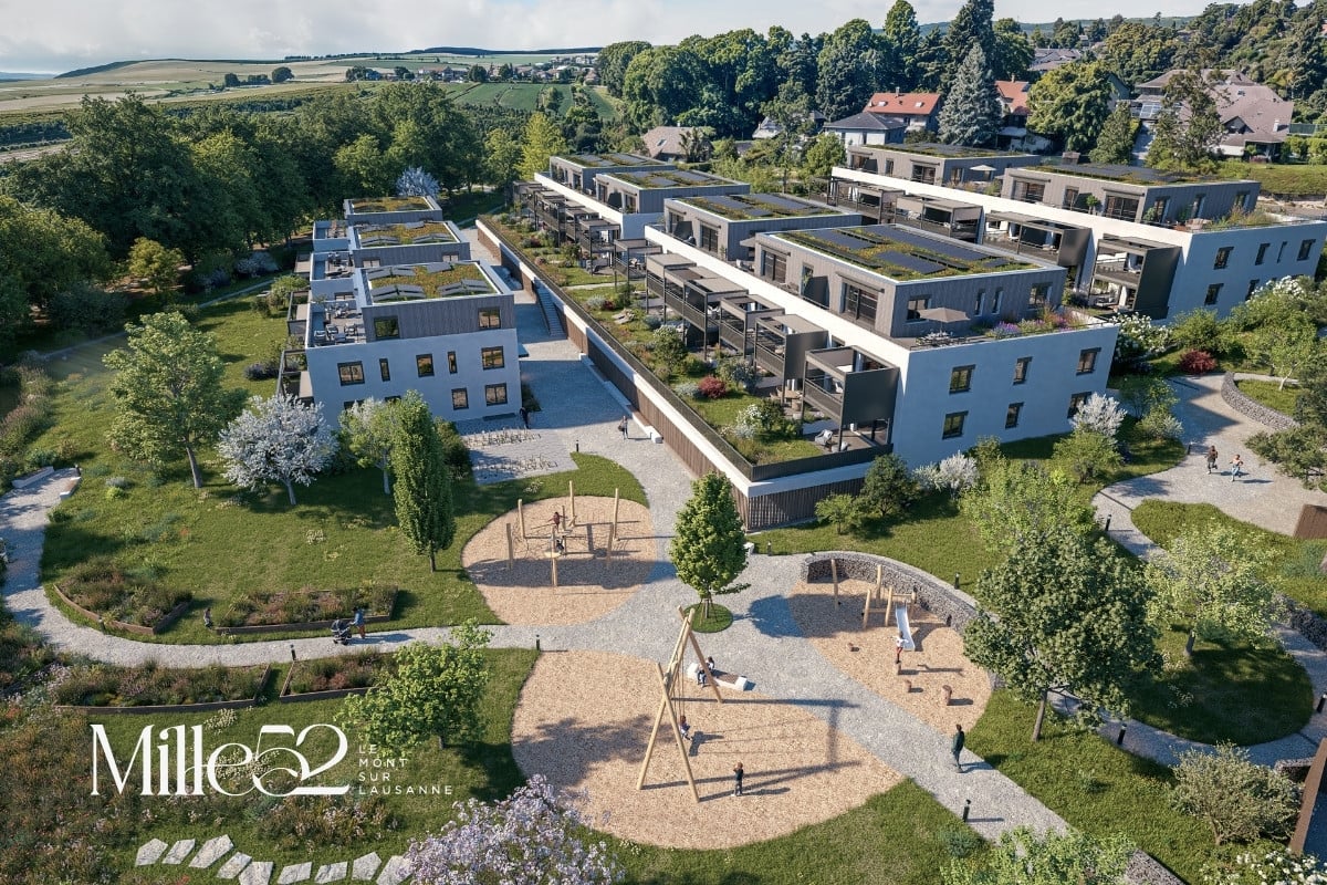 Mille52 - Lot F-1 - Duplex de 5.5 pièces avec terrasse et jardin - Bild 4