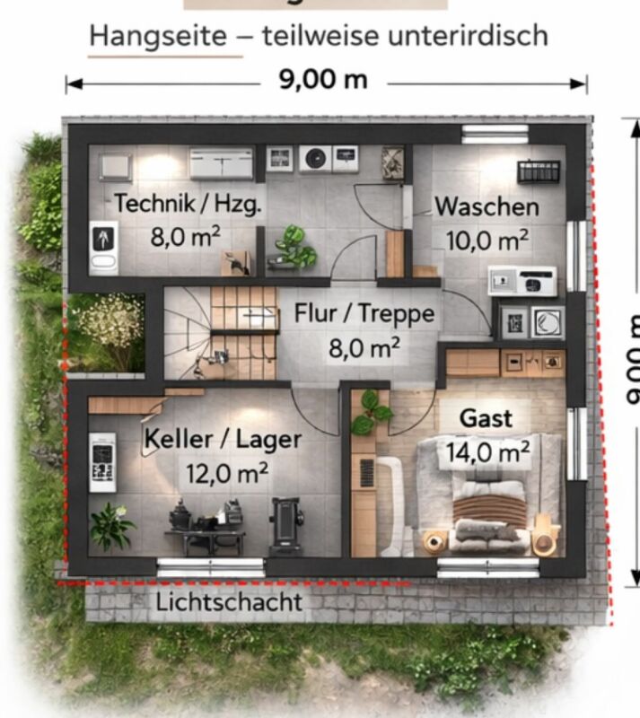 Neubauidee mit einmaliger Aussicht - Bild 7