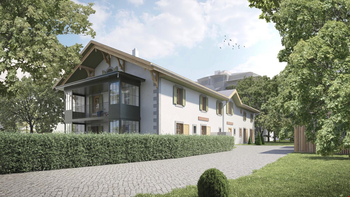 Eaux-Vives, Beau projet de 4 appartements avec jardin - Bild 1