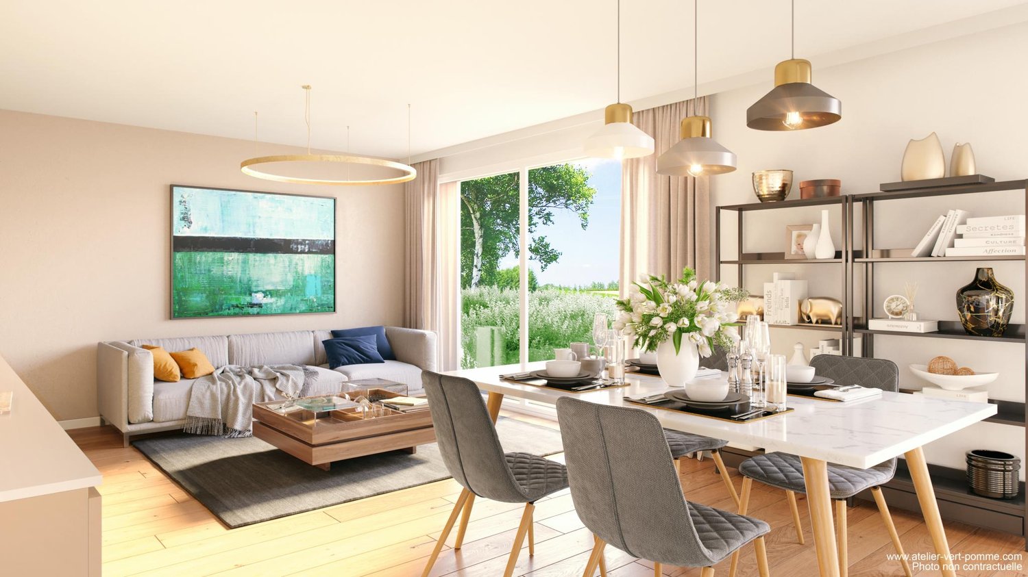 3.5 pièces avec grand balcon : Chantier ouvert ! - Bild 8