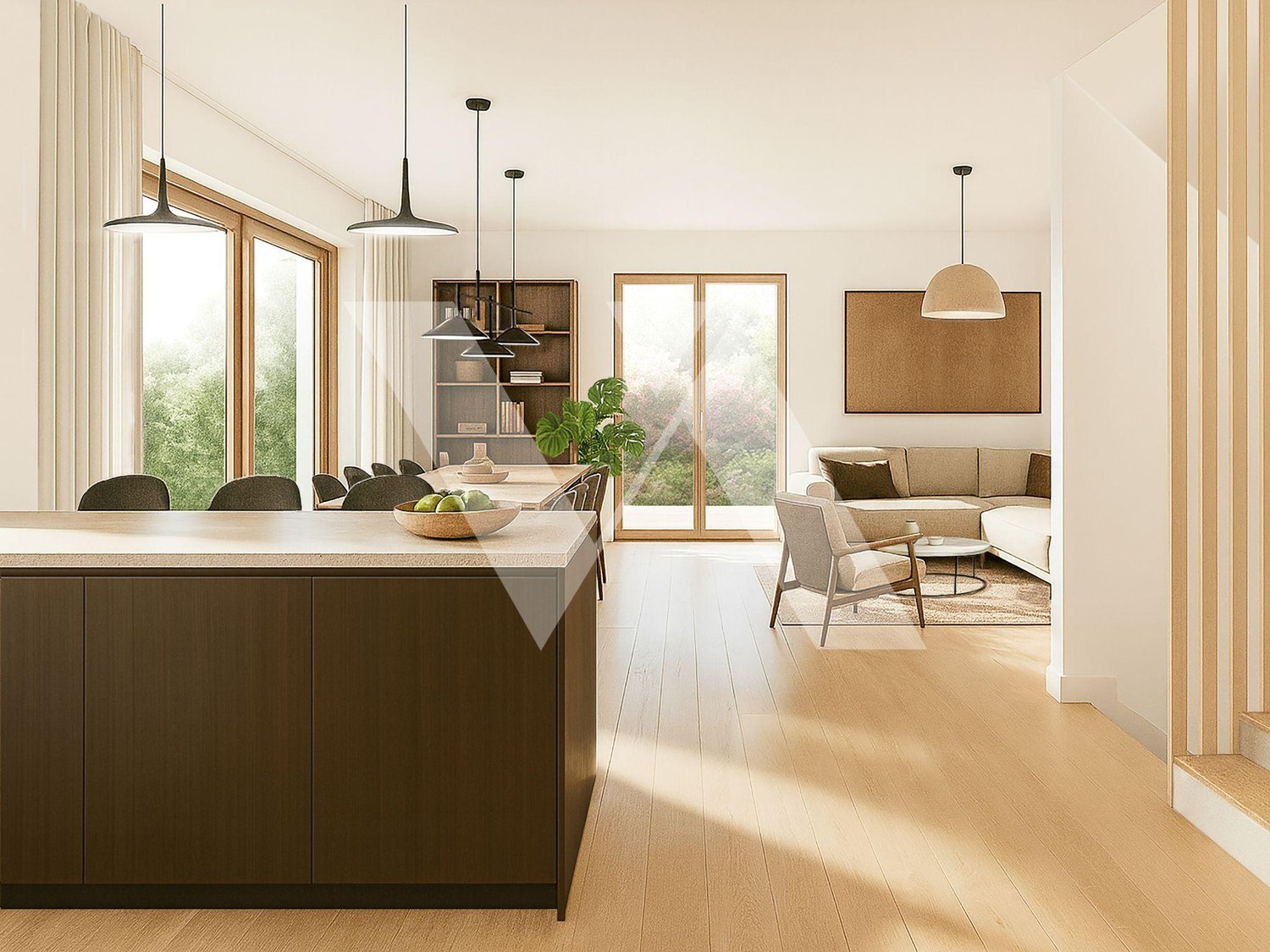 A vendre en construction ? Belle villa avec jardin au centre du village - Bild 2