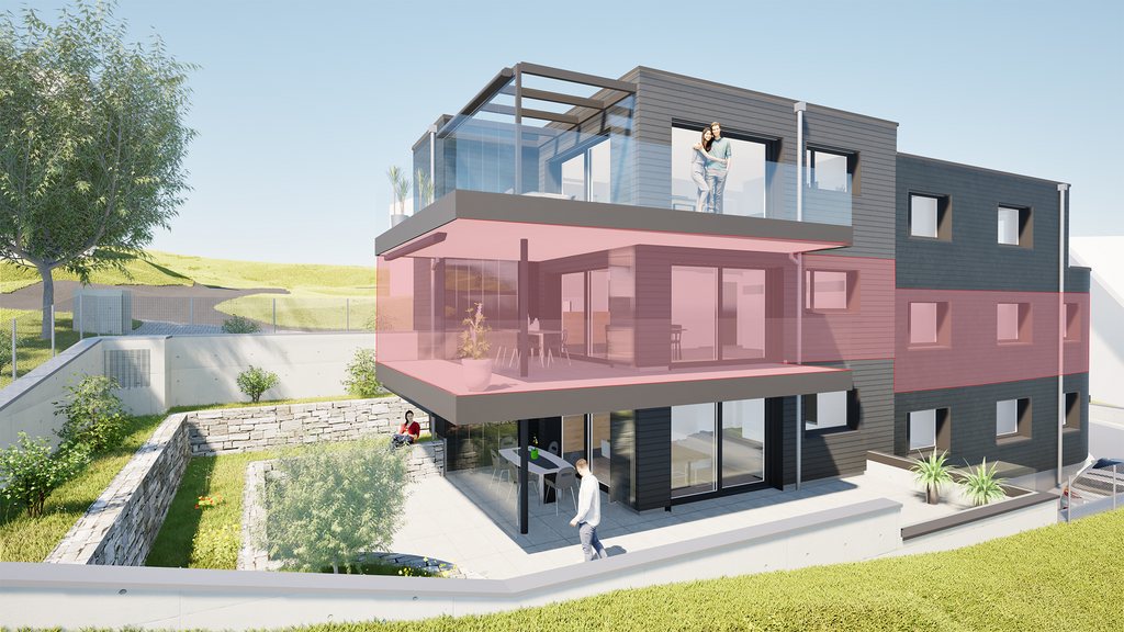 Exklusive 4.5 Zimmer-Wohnung im Obergeschoss (Neubau) - F67_OG