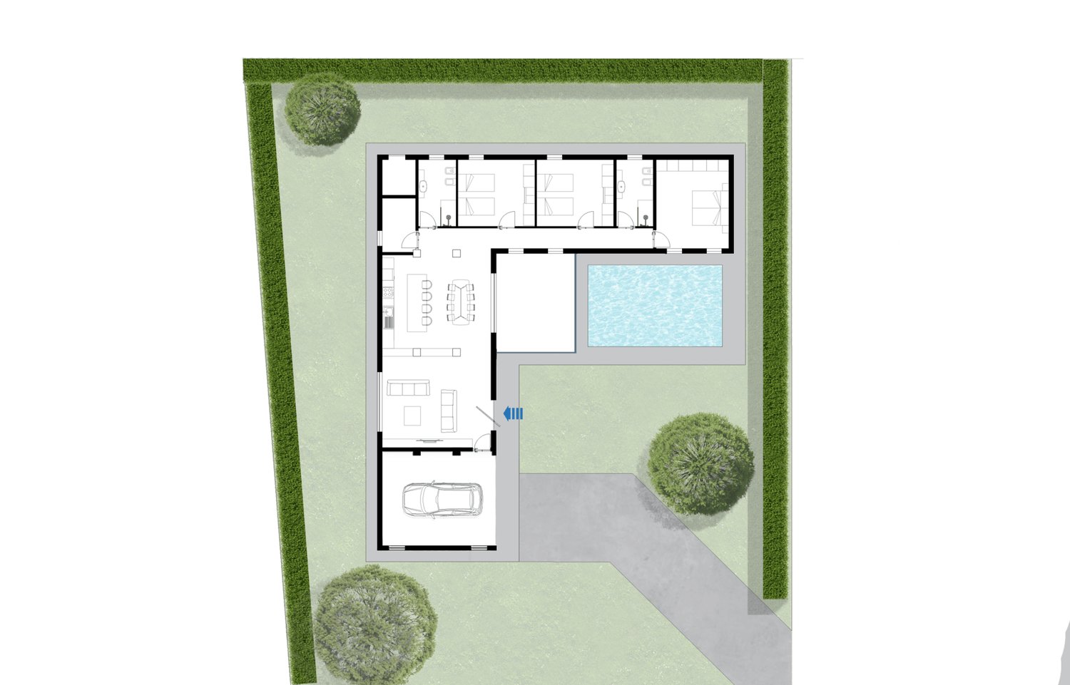 Villa moderna di nuova costruzione a Castel San Pietro - Bild 7