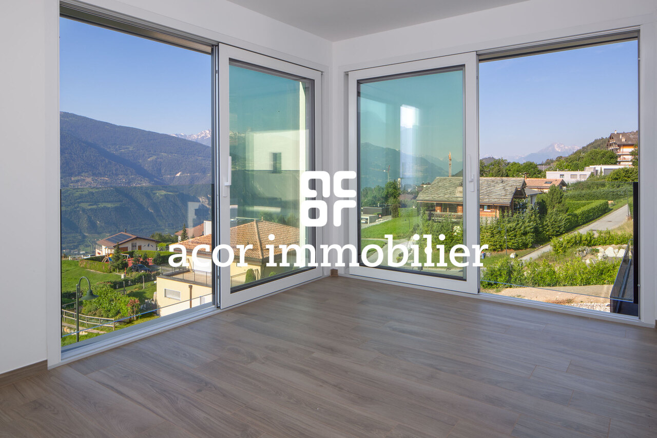 Villa Saphir B - Résidence 5.5 pièces de standing à Chermignon - Chambre