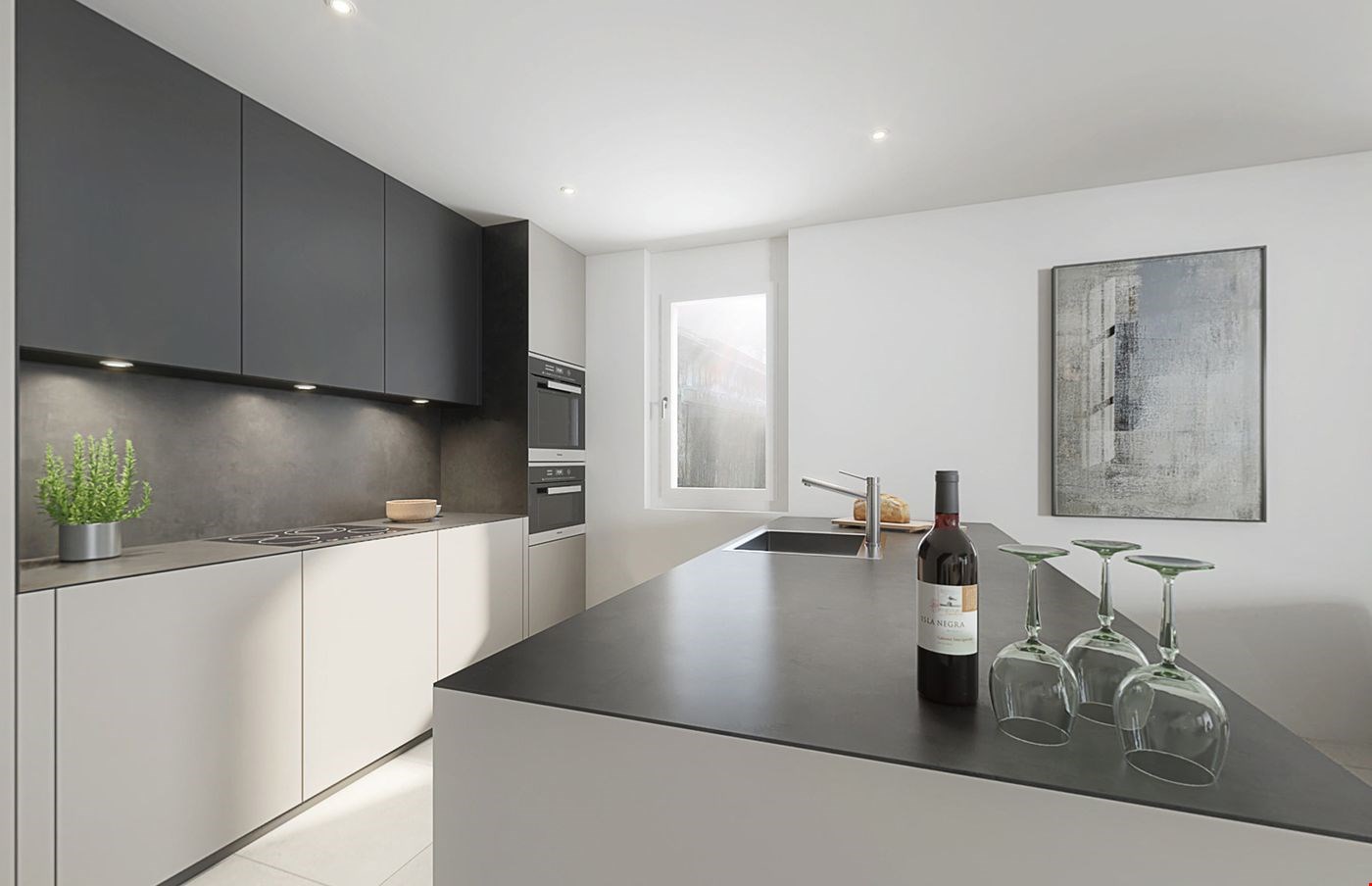 Jetzt fertiggestellt : Top-3,5-Zimmer-Wohnung mit privatem Garten ! B02 - Bild 11